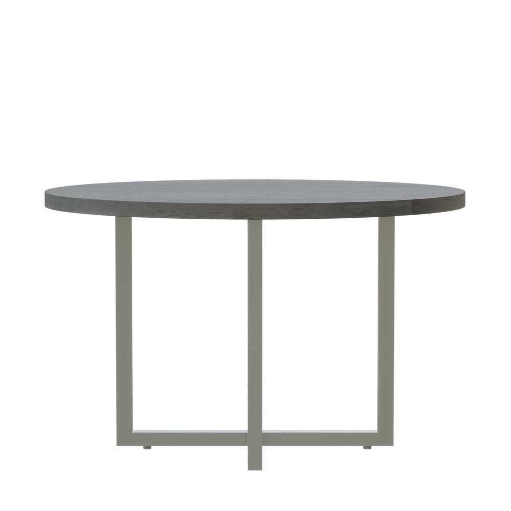 Mirella™ Conference Table, 42” (Table & Base) Stone Gray. Picture 1