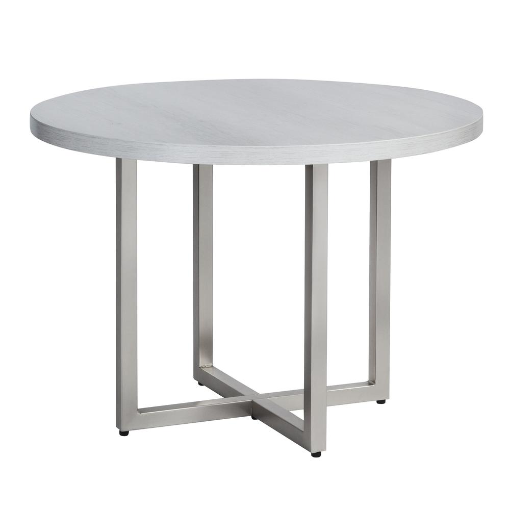 Mirella™ Conference Table, 42” (Table & Base) White Ash. Picture 3