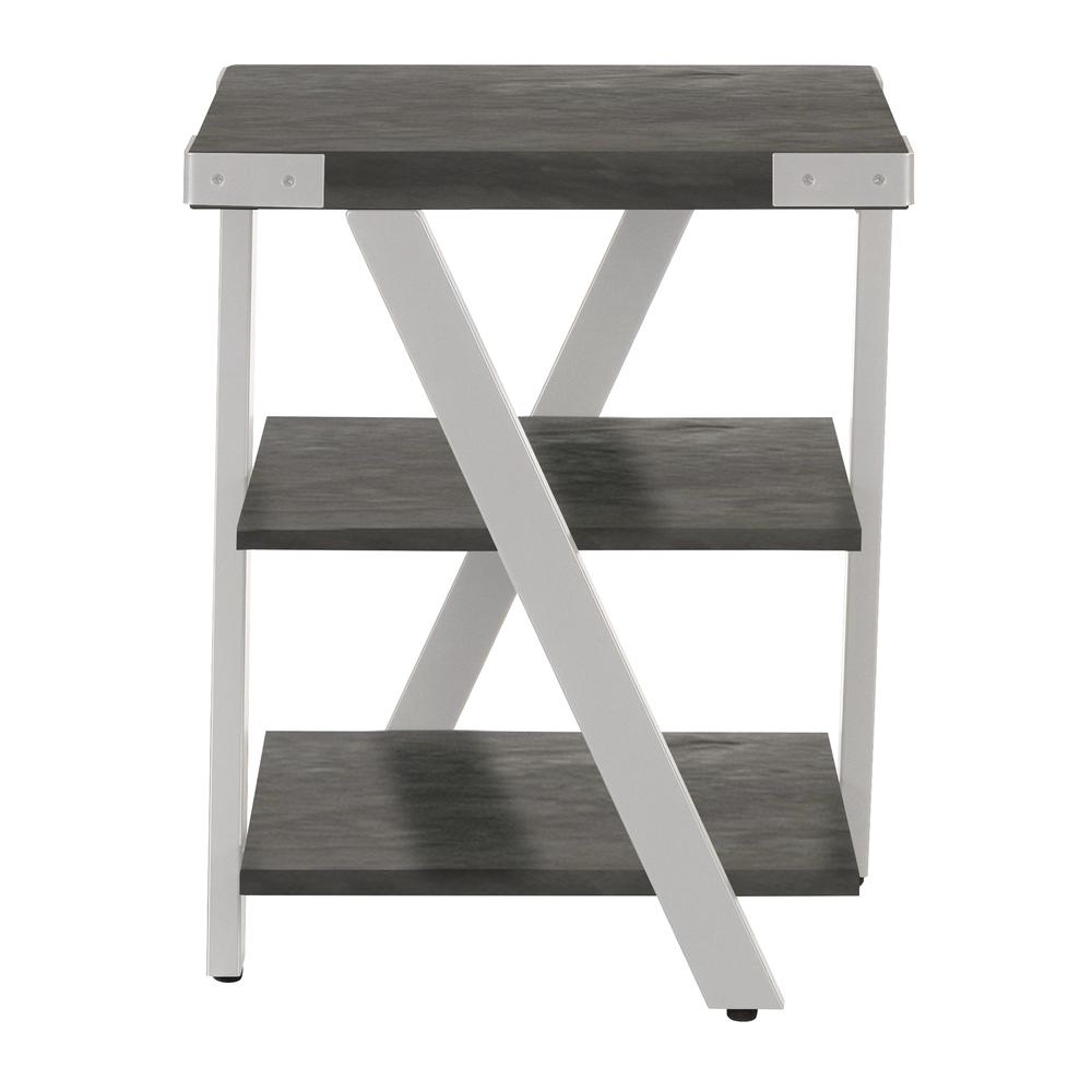 Mirella™ End Table - StoneGray. Picture 2