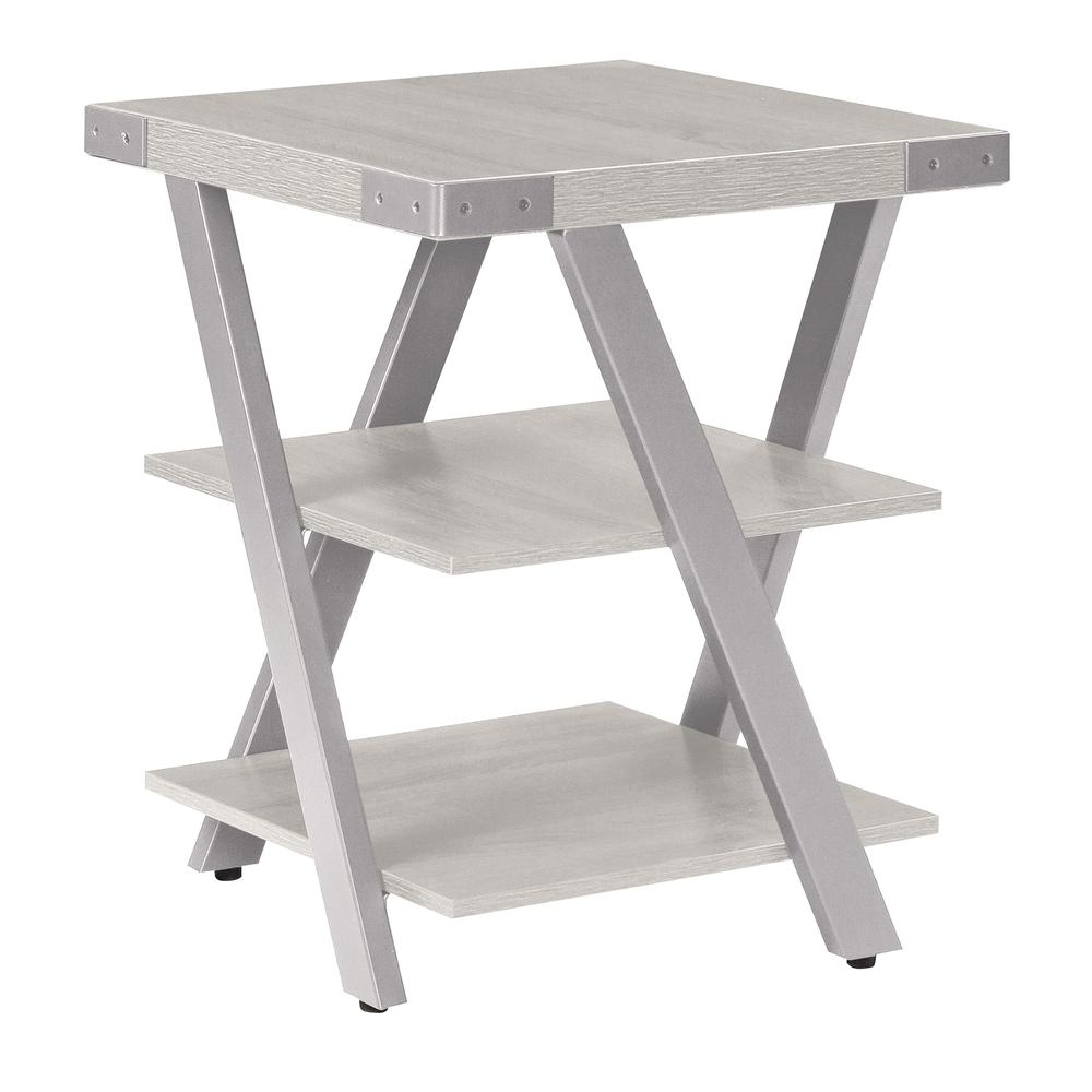 Mirella™ End Table - WhiteAsh. Picture 1