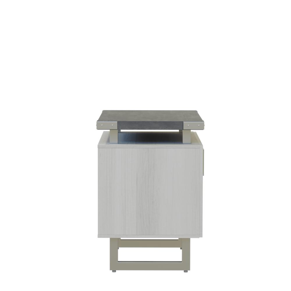 Mirella™ Storage Cabinet Stone Gray. Picture 3