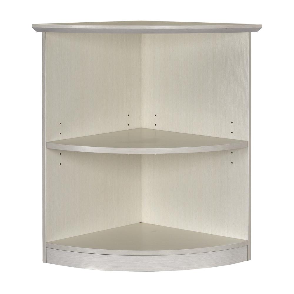 Bookcase (2 Shelf 1/4 - Round), Textured Sea Salt. Picture 2