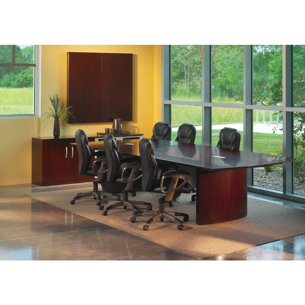 Napoli Conference Tables (10'), Mahogany. Picture 1