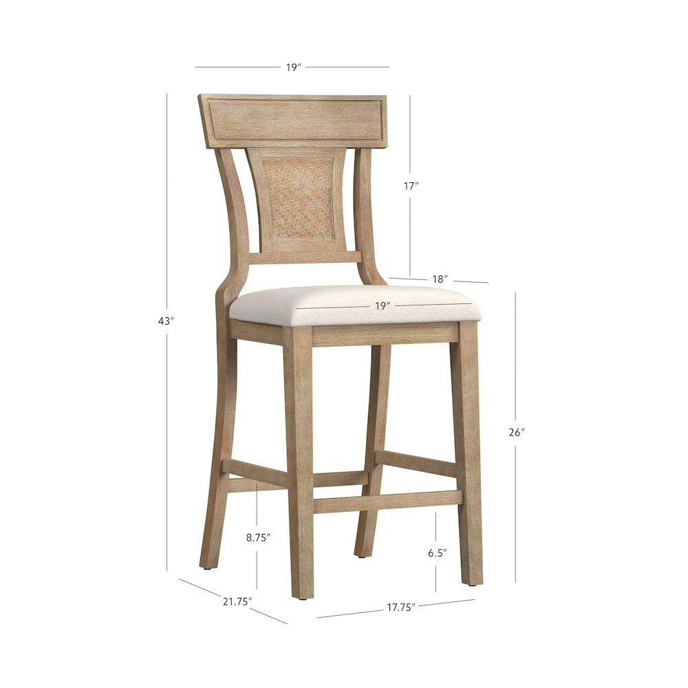 Rylan 26 In Counter Stool. Picture 2