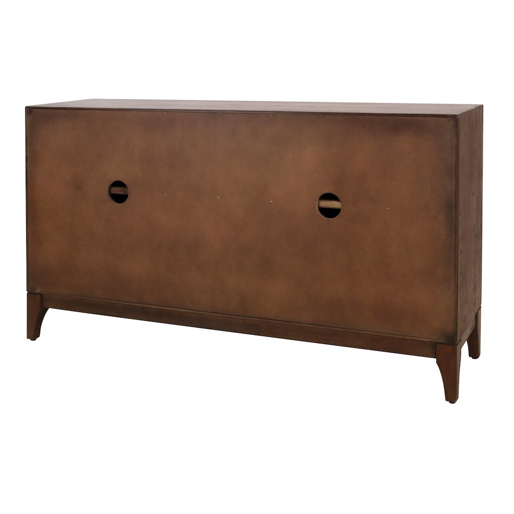 Chantilly 4-Door Buffet - Walnut. Picture 6