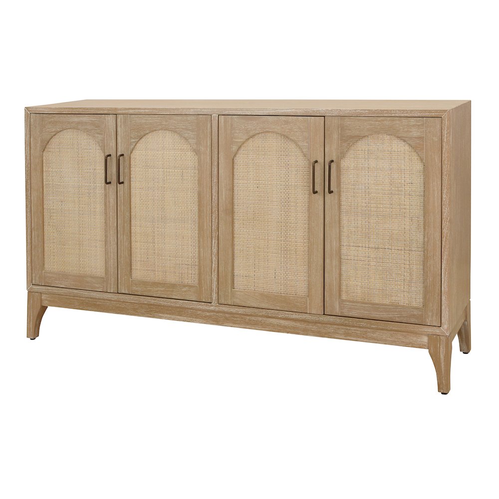 Chantilly 4-Door Buffet - Brushed Sand. Picture 1