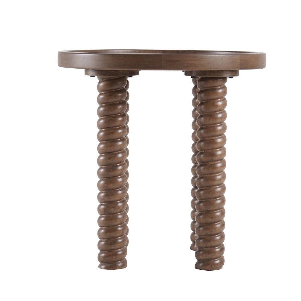 Crellin Accent Table - Walnut. Picture 3