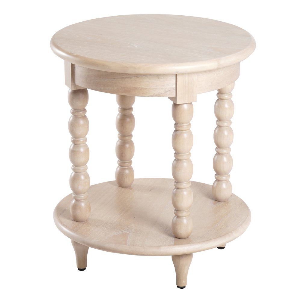 Ensley Accent Table - Weathered Sand. Picture 1