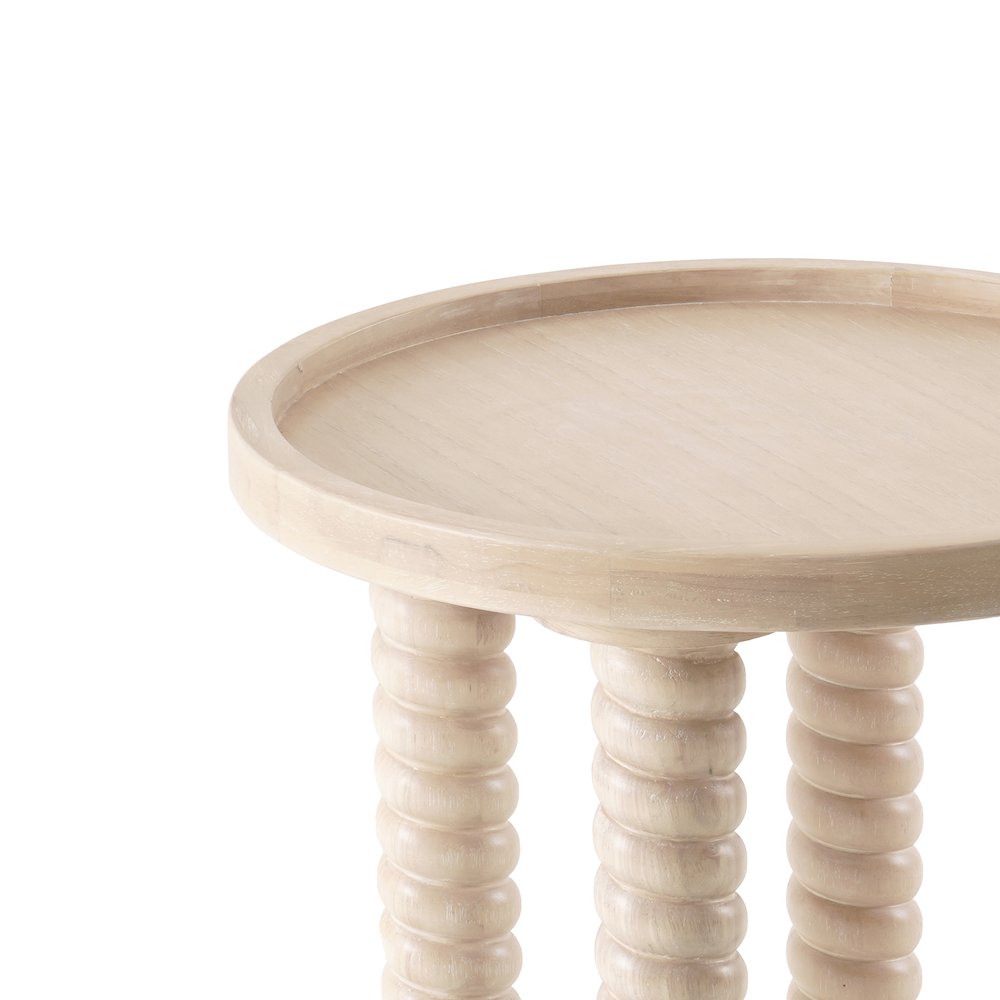 Crellin Accent Table - Weathered Sand. Picture 5