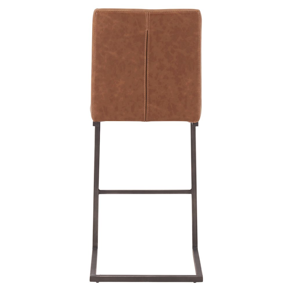 Ronan Faux Leather Counter Stool, (Set of 2). Picture 4