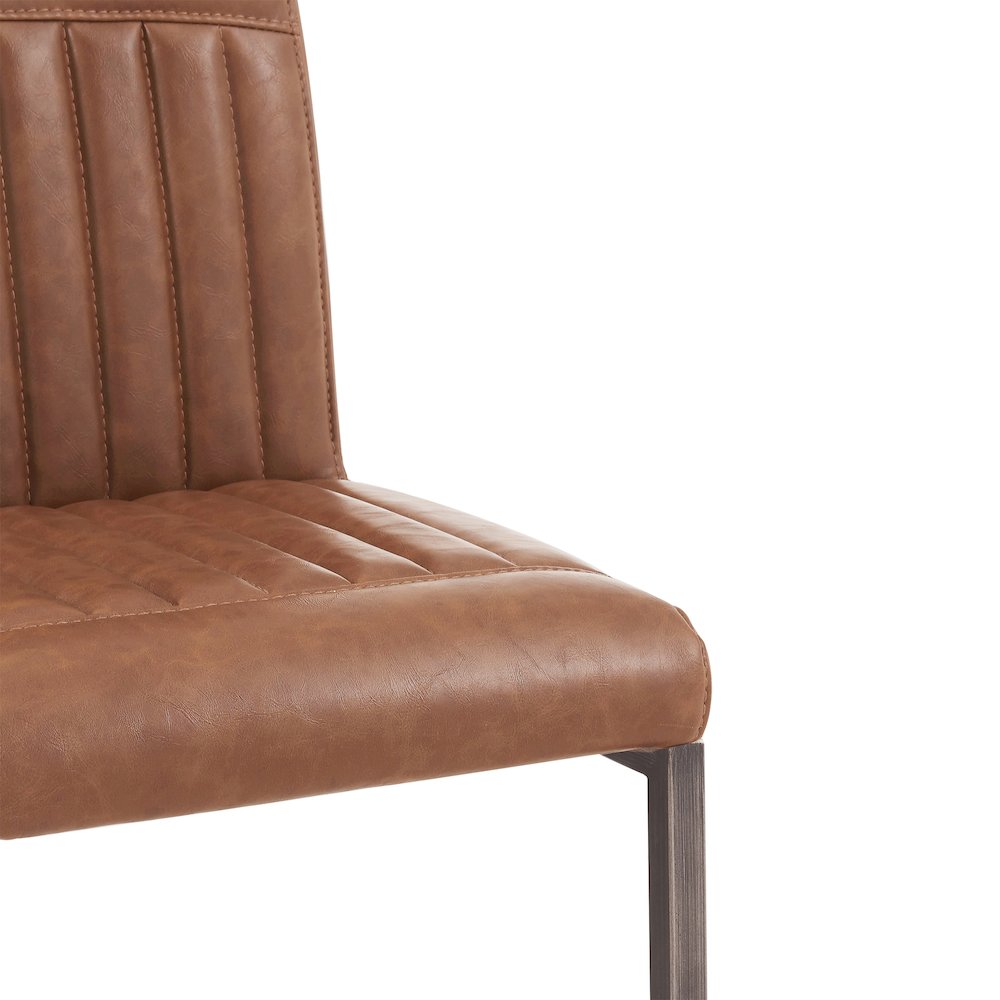 Ronan Faux Leather Counter Stool, (Set of 2). Picture 6