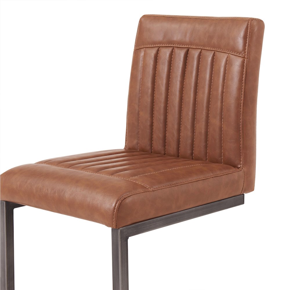 Ronan Faux Leather Bar Stool, (Set of 2). Picture 6