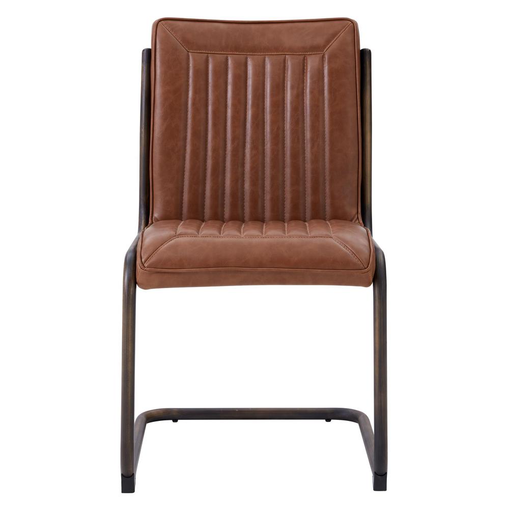 Cooper PU Chair Rubber Gold Frame, (Set of 2). Picture 2