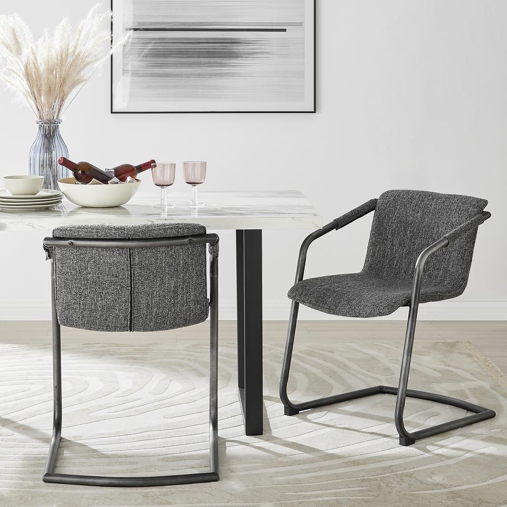 Indy Fabric Dining Side Chair, (Set of 2). Picture 10