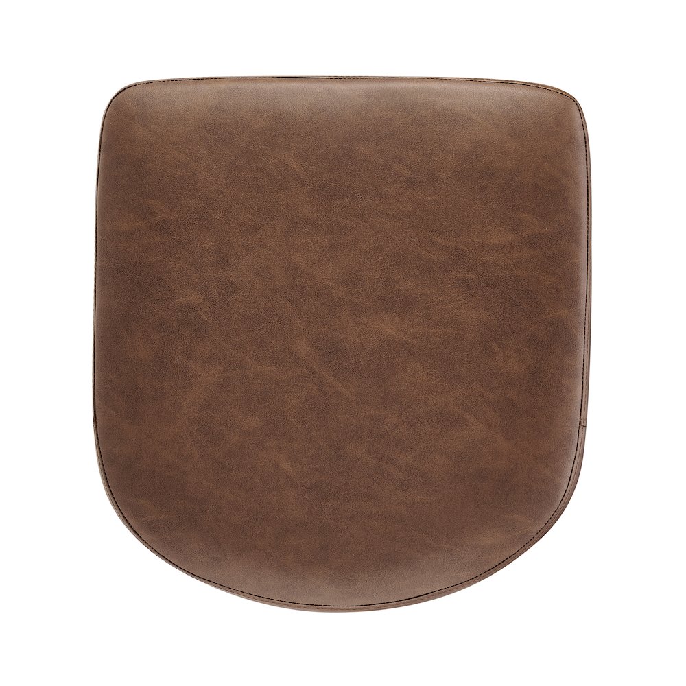 Rylee Faux Leather Backless Counter Stool, (Set of 2). Picture 6