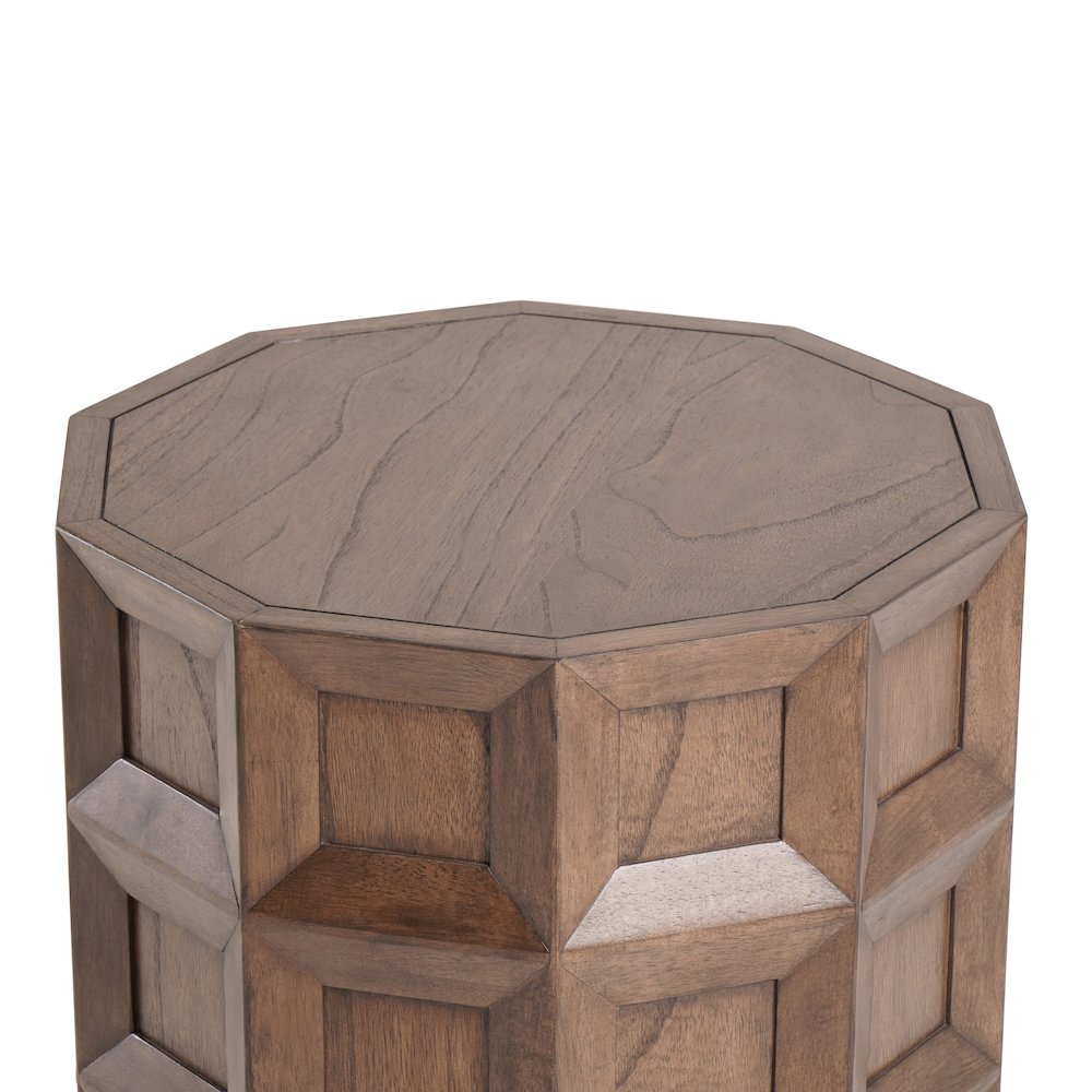 Finnan Accent Table - Walnut. Picture 5