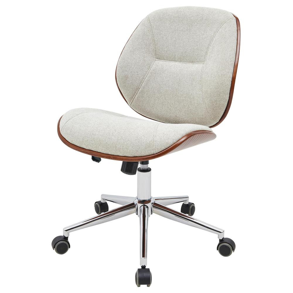 Shaun Fabric Bamboo Office Chair. Picture 1