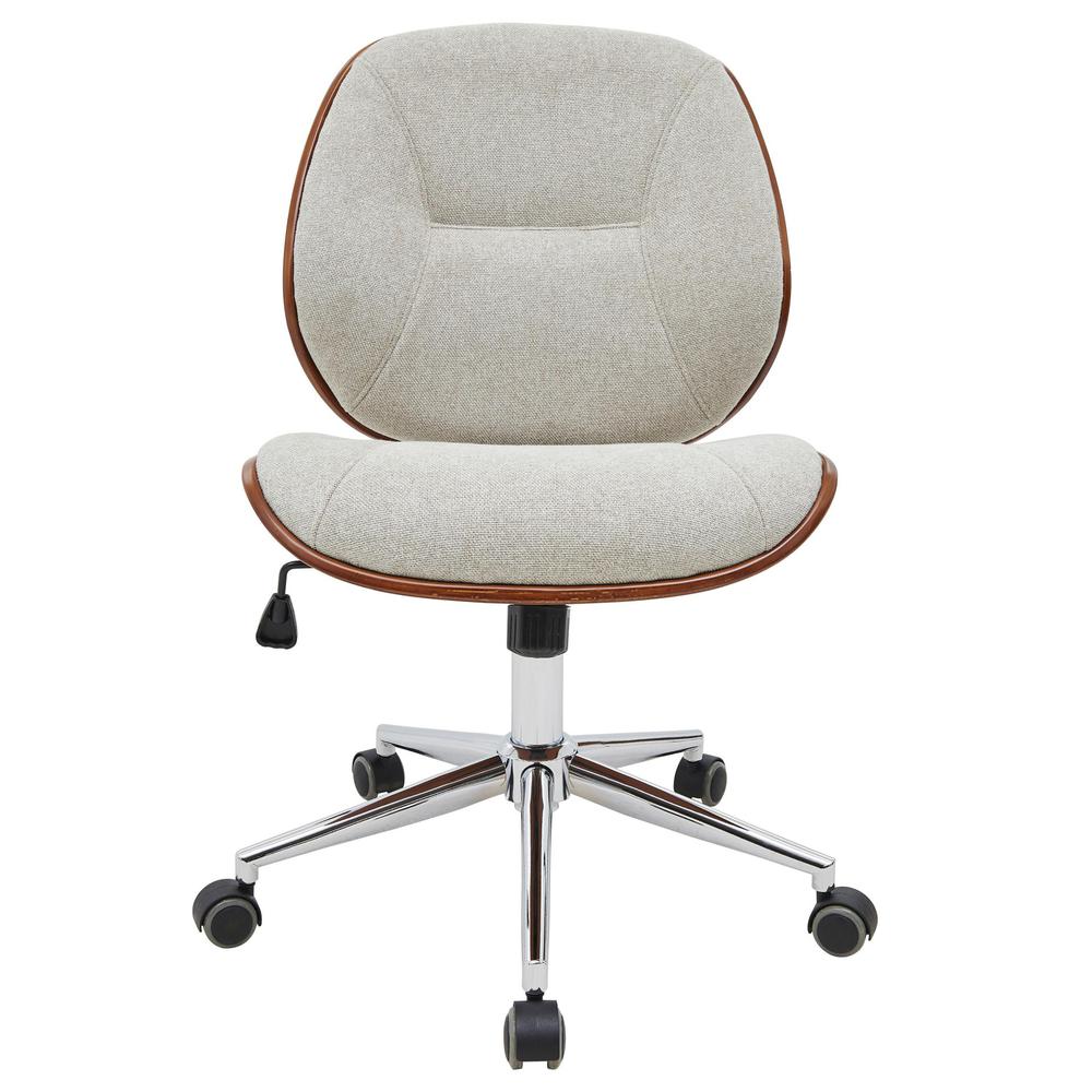 Shaun Fabric Bamboo Office Chair. Picture 2