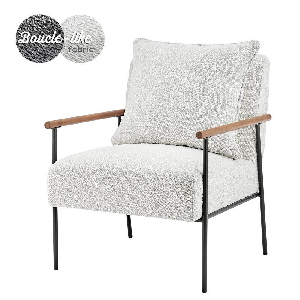 Quinton Fabric Accent Arm Chair. Picture 1