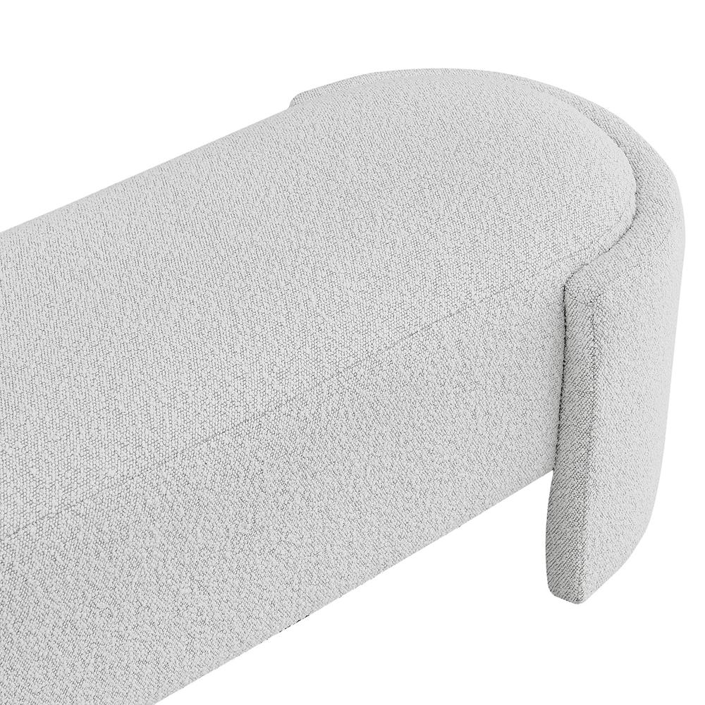 Felicia Fabric Bench. Picture 5