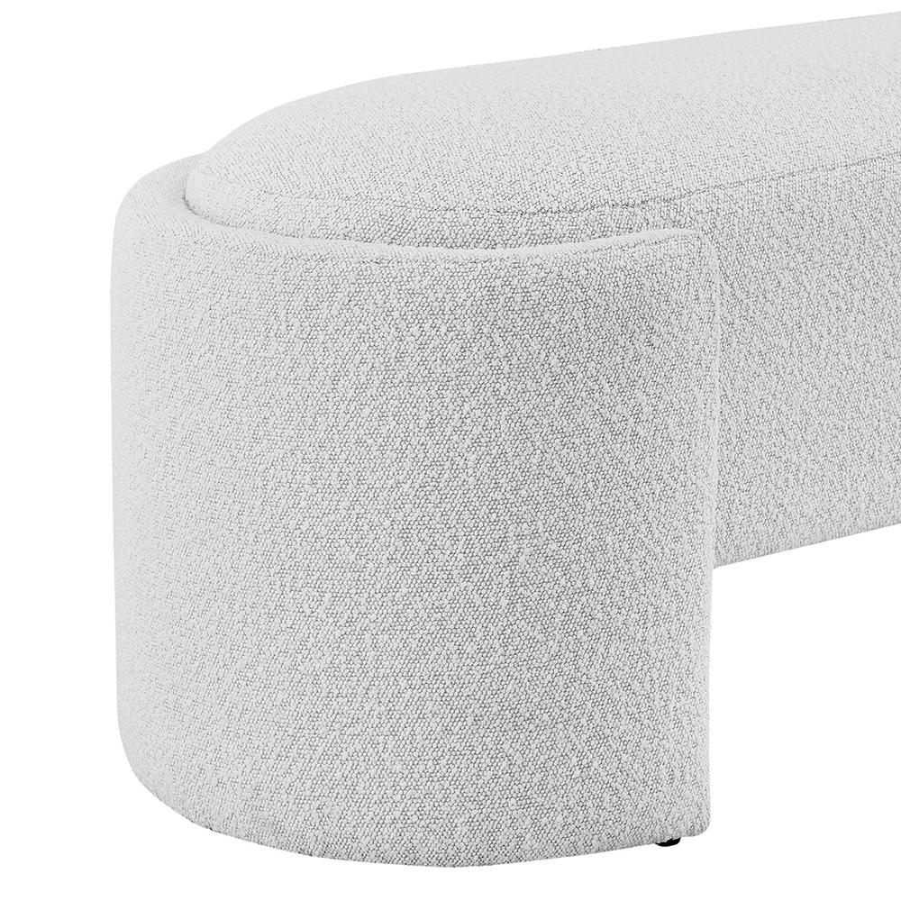 Felicia Fabric Bench. Picture 6
