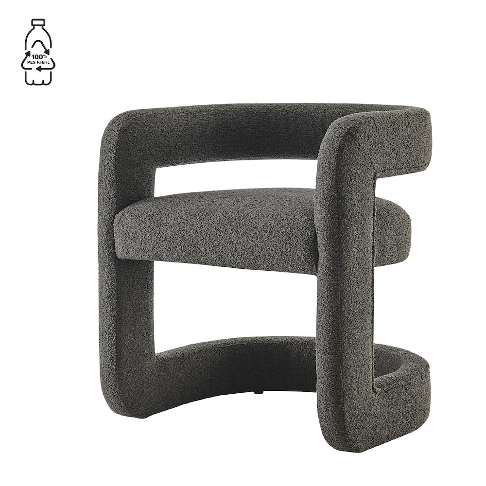 Althea Boucle Dining Side Chair. Picture 1