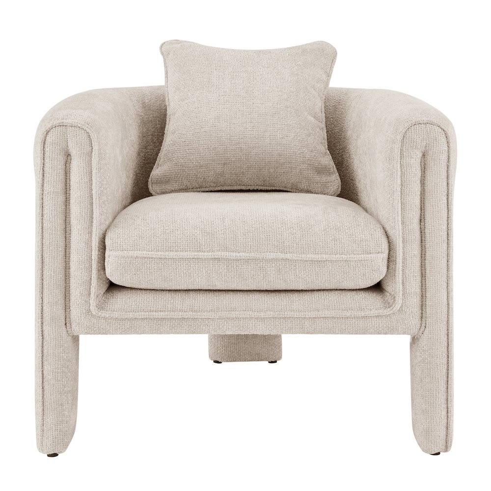 Heidi Chenille Accent Arm Chair. Picture 2