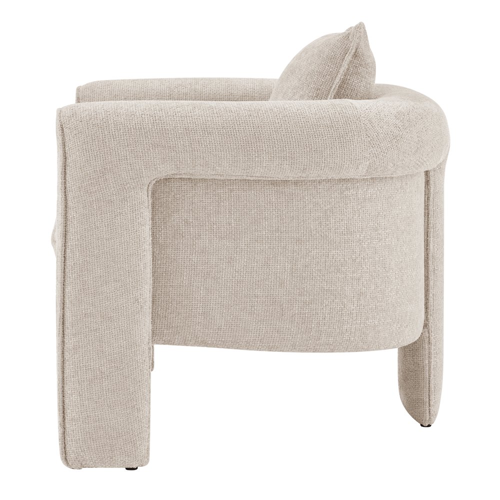 Heidi Chenille Accent Arm Chair. Picture 3