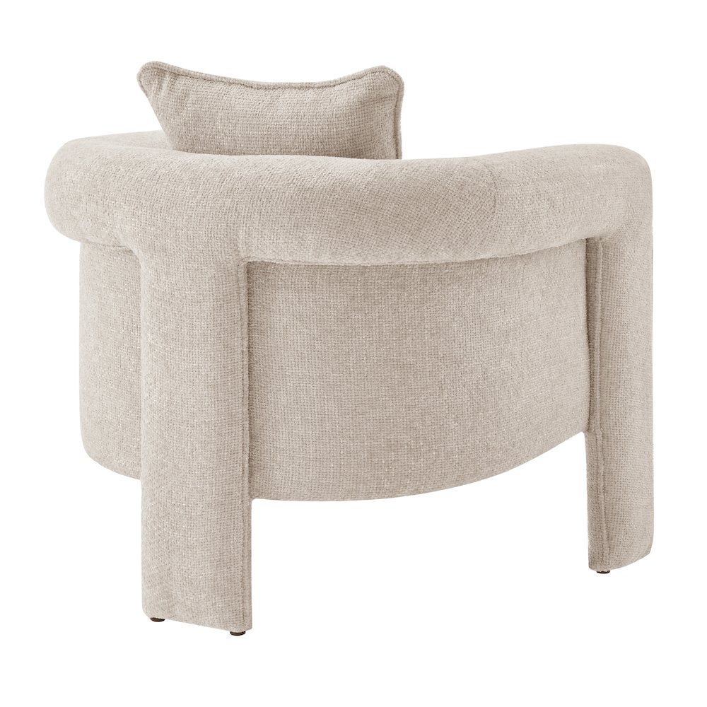 Heidi Chenille Accent Arm Chair. Picture 5
