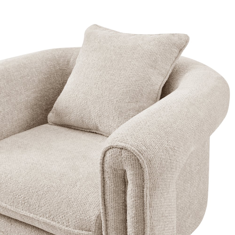 Heidi Chenille Accent Arm Chair. Picture 7