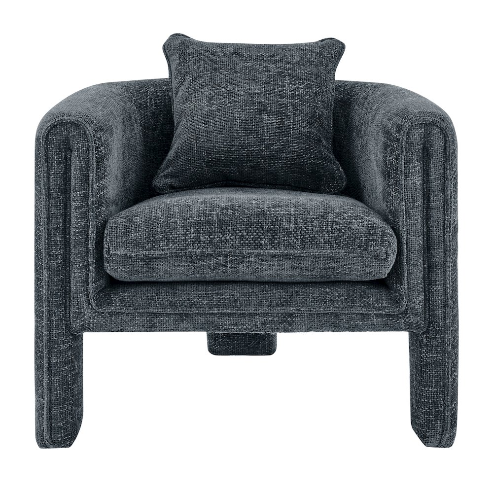 Heidi Chenille Accent Arm Chair. Picture 2