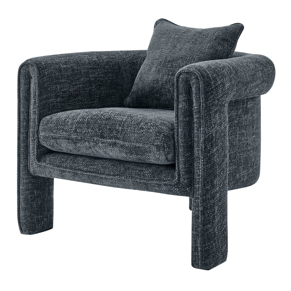 Heidi Chenille Accent Arm Chair. Picture 1