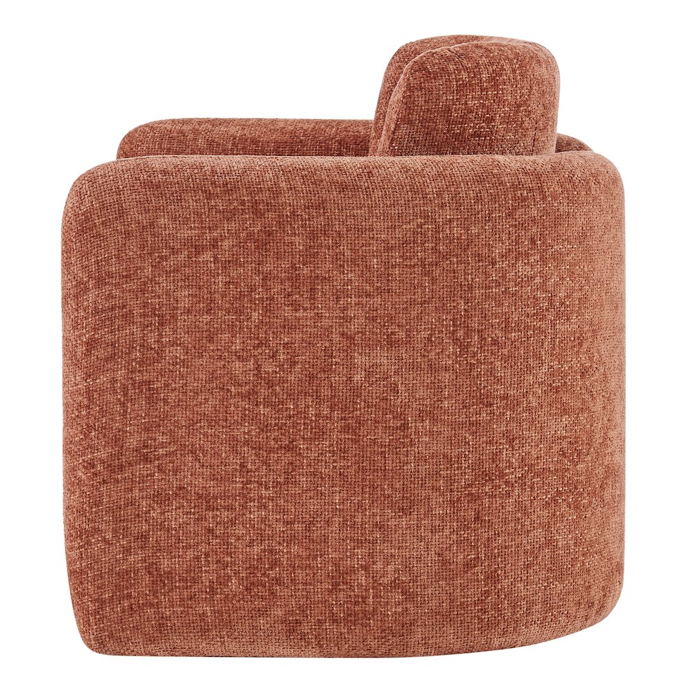 Deryll Chenille Accent Arm Chair. Picture 3