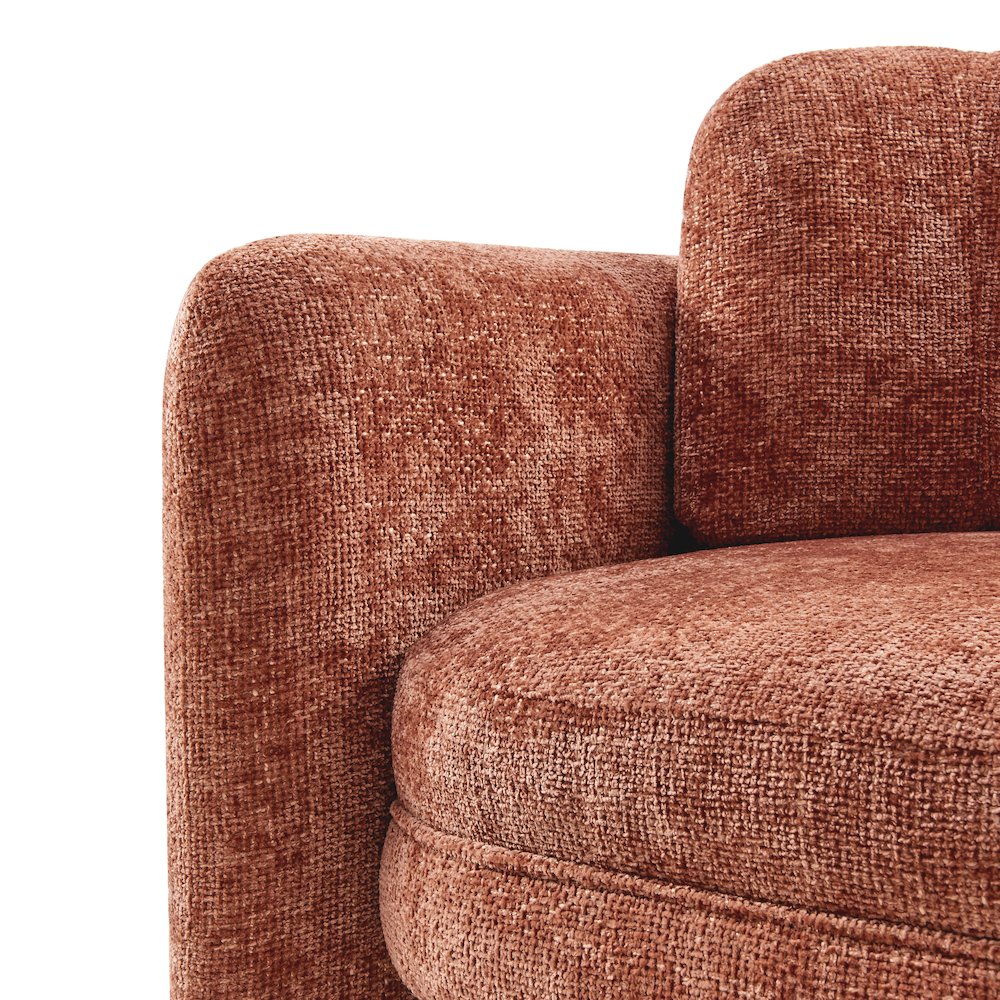 Deryll Chenille Accent Arm Chair. Picture 8