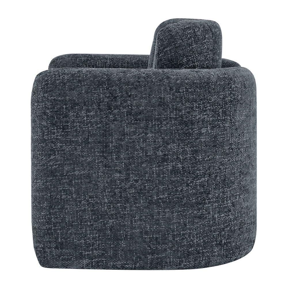Deryll Chenille Accent Arm Chair. Picture 3