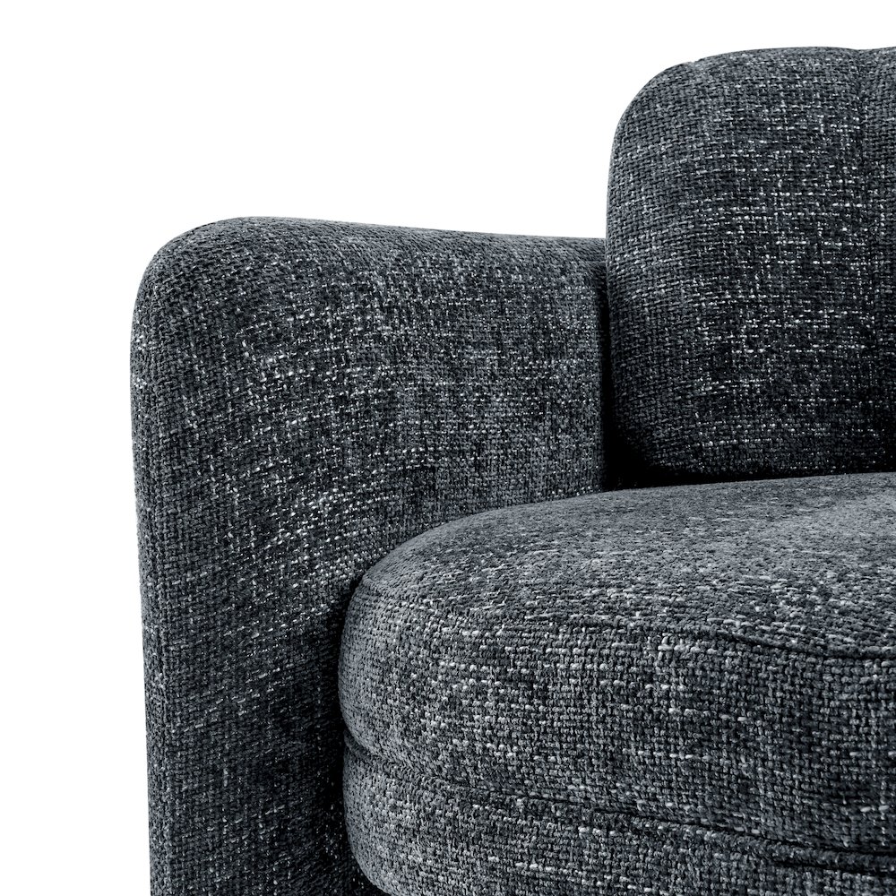 Deryll Chenille Accent Arm Chair. Picture 8