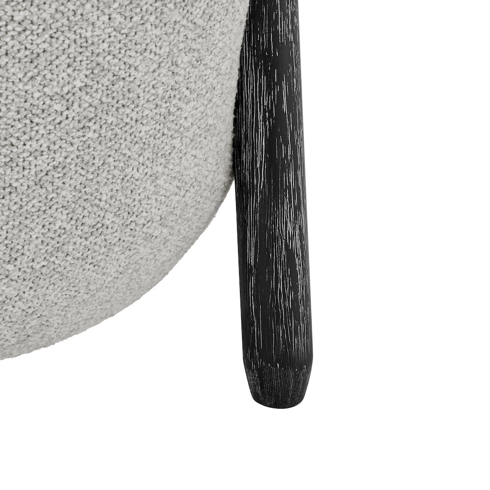 Murphy Chenille Storage Ottoman, Horizon Gray. Picture 6
