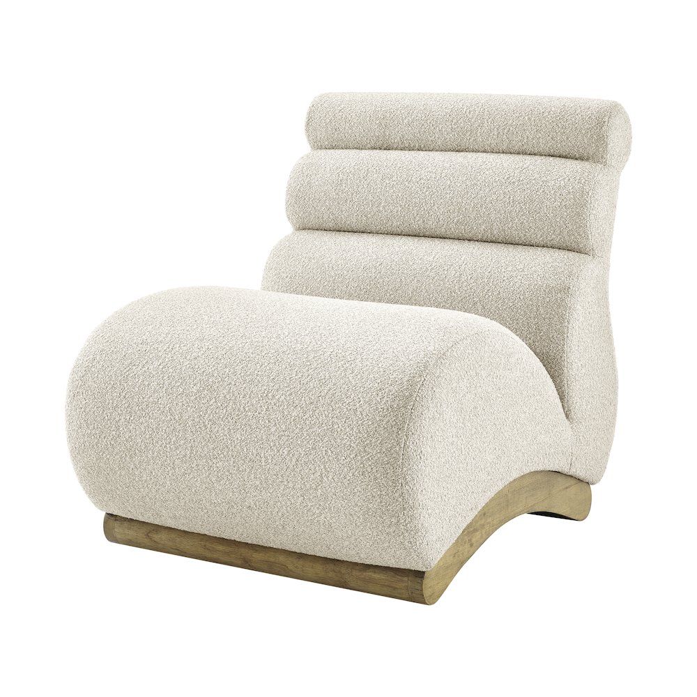 Lucius Boucle Accent Chair. Picture 1