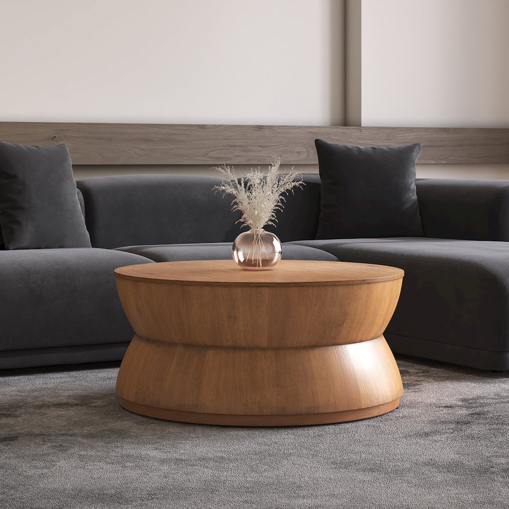 Bernie Round Coffee Table. Picture 5