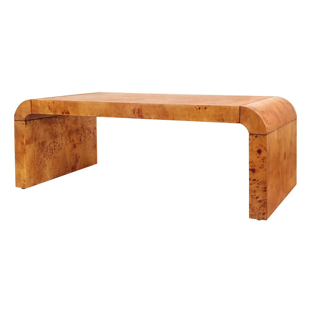 Adriel Burl Wood Coffee Table. Picture 1