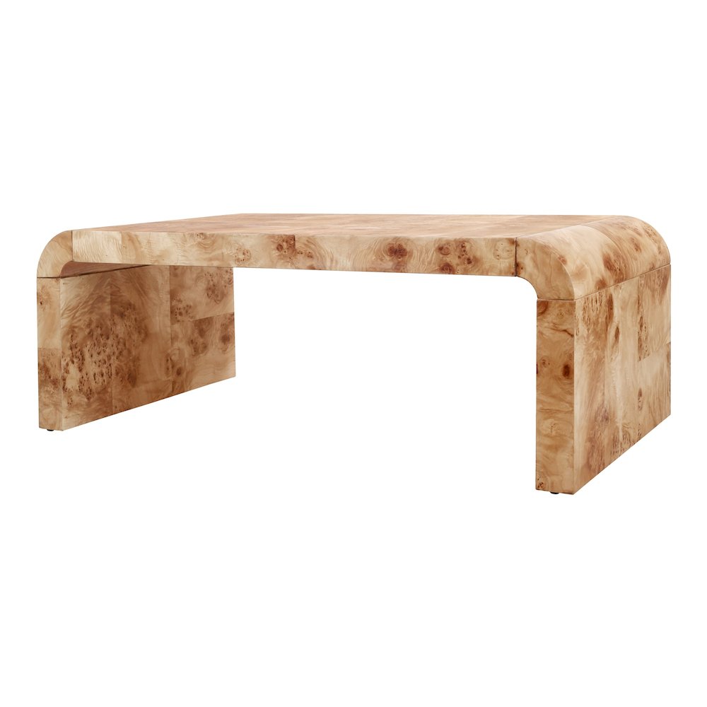 Adriel Burl Wood Coffee Table. Picture 1
