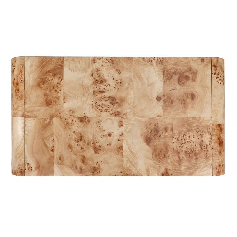 Adriel Burl Wood Coffee Table. Picture 4