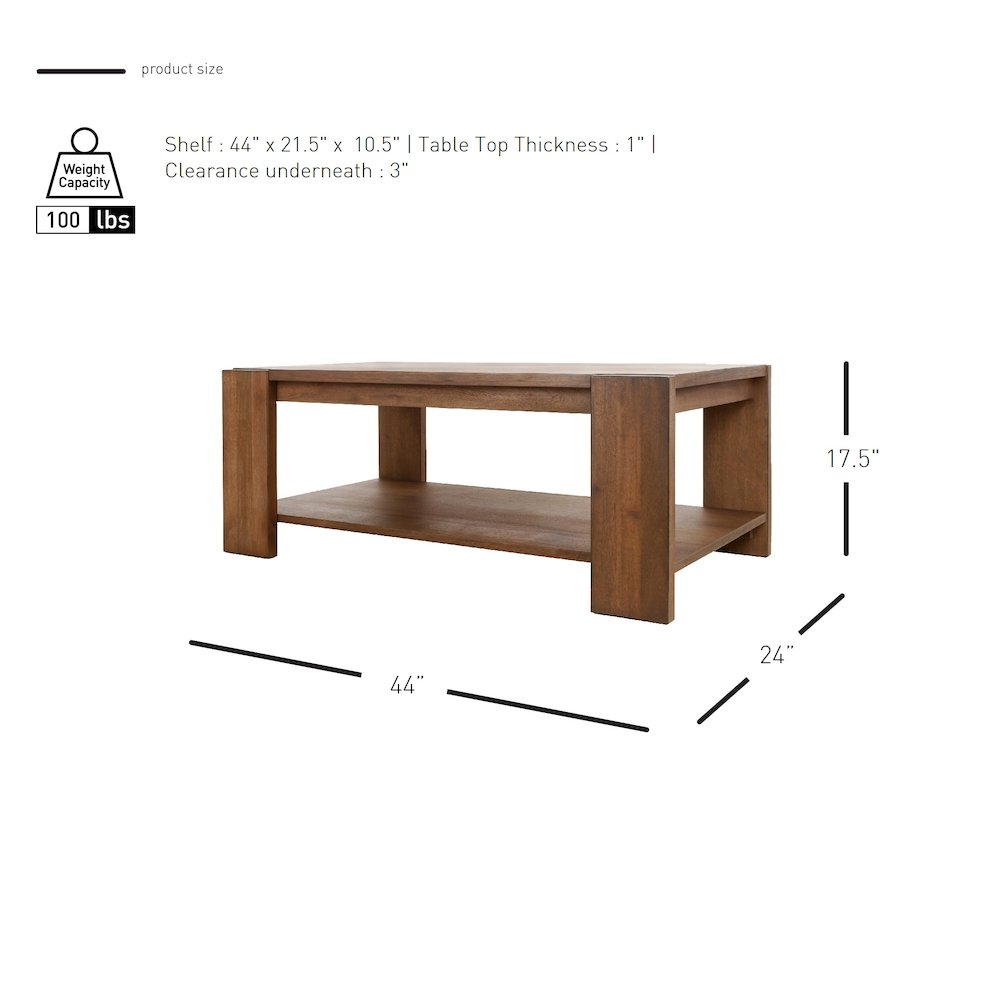 Morton Rectangular Coffee Table. Picture 7