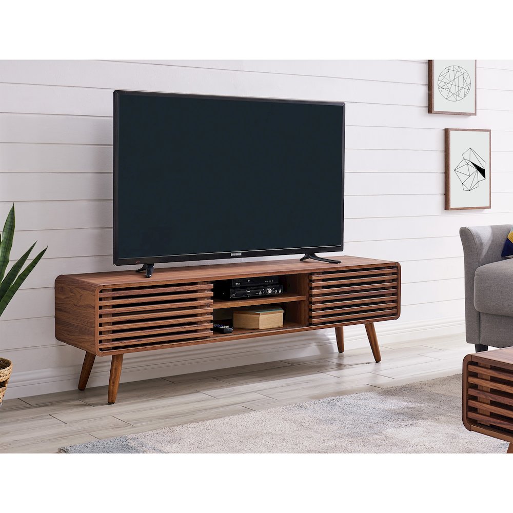 Wilson 58" Slat Low TV Stand. Picture 9