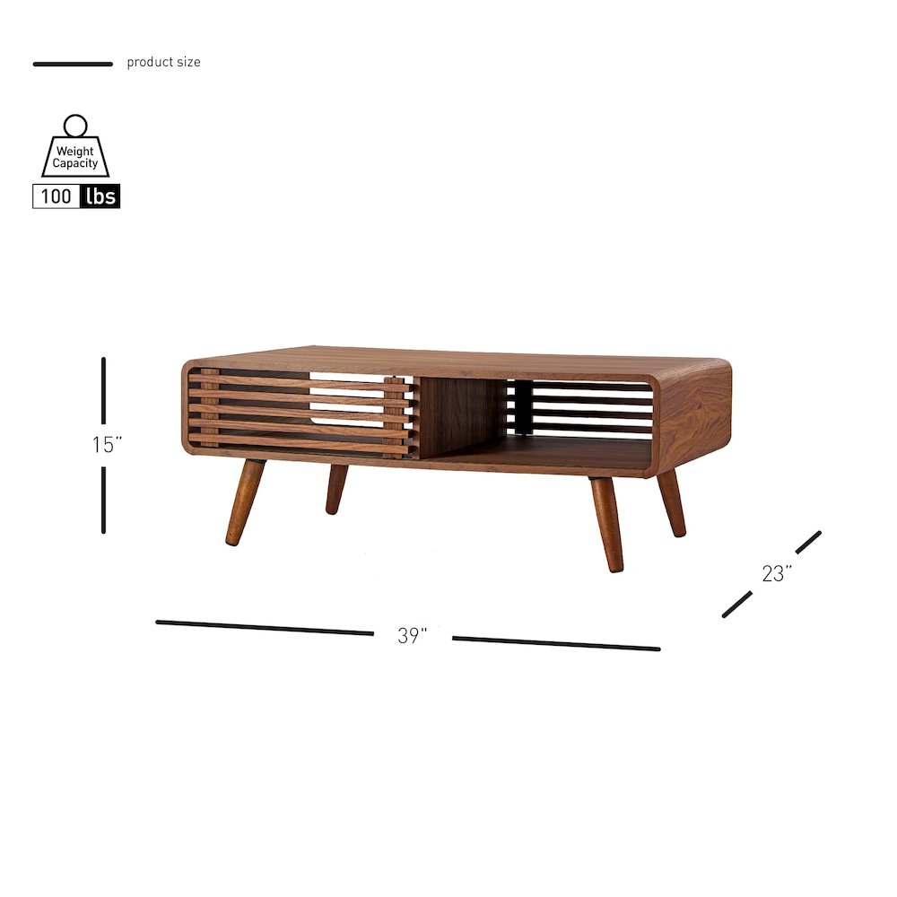 Wilson Slat Coffee Table. Picture 7