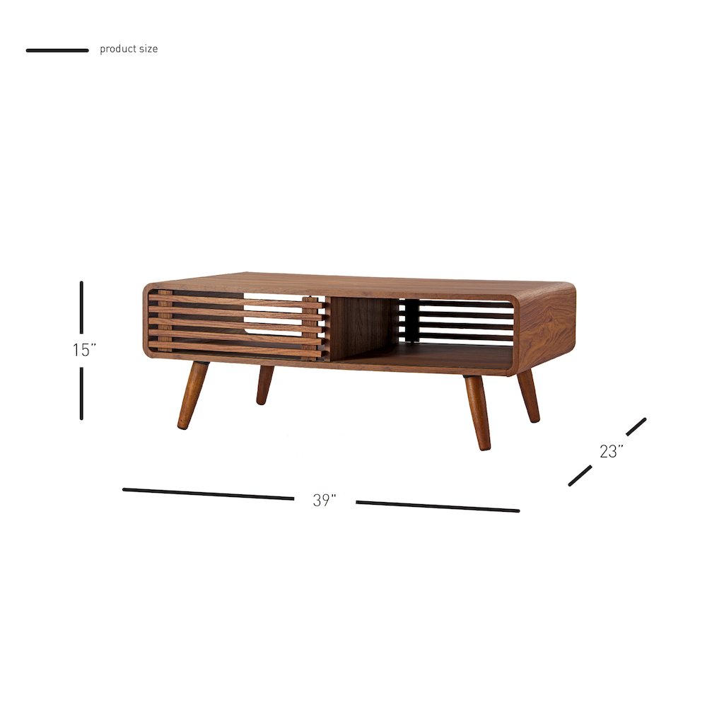Wilson Slat Coffee Table. Picture 8
