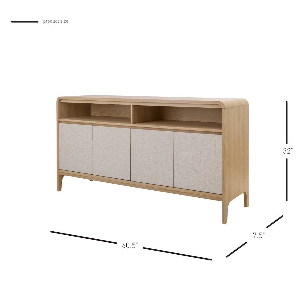 Delano Sideboard 4 Doors. Picture 12