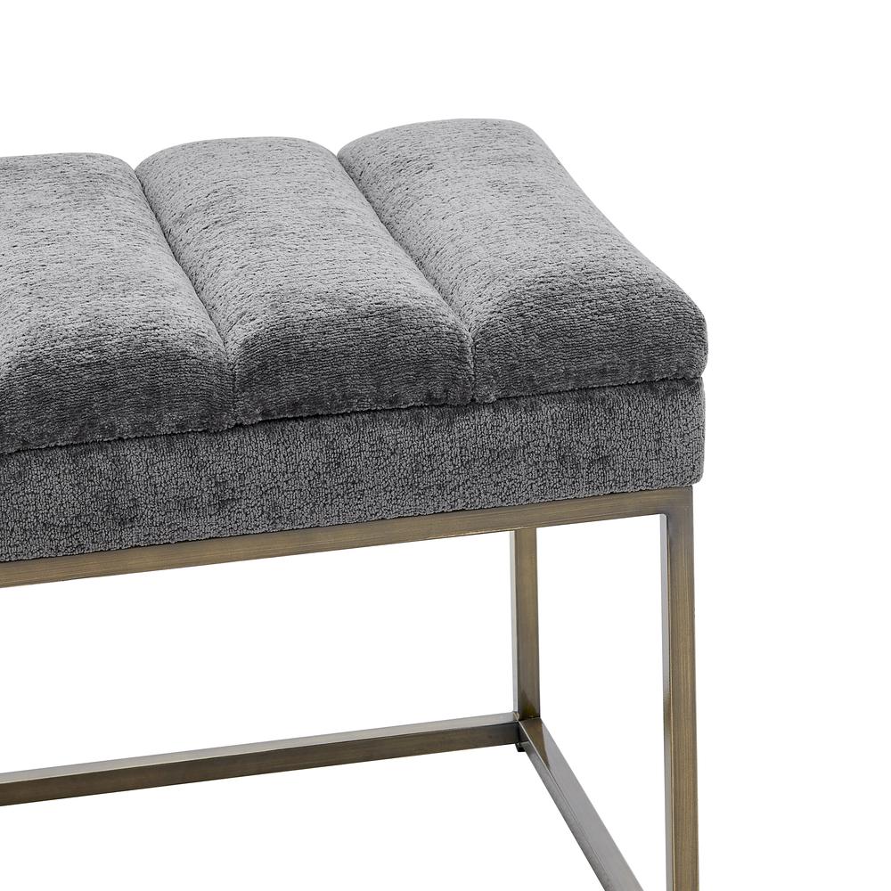 Darius KD Fabric Bench. Picture 4