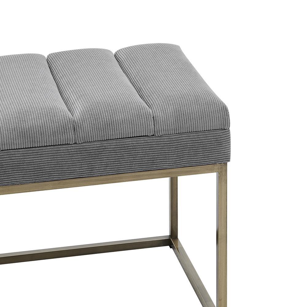 Darius KD Fabric Bench. Picture 4