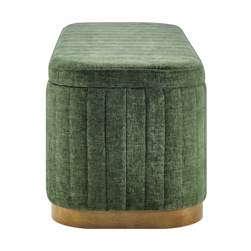 Clinton Chenille Storage Bench. Picture 3